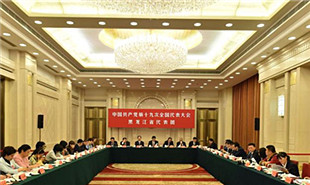 十九大代表團(tuán)討論向中外記者開放