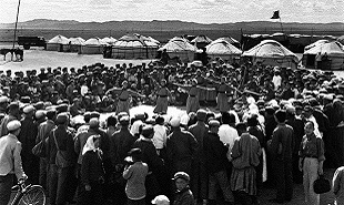 烏蘭牧騎在那達(dá)慕大會(huì)