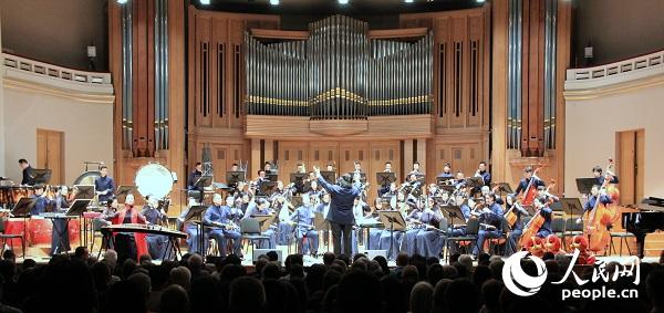 “海上生民樂”音樂會(huì)演出現(xiàn)場(chǎng)。記者 任彥攝