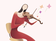 《月下》選讀3　　“……這個過程令人信服且驚心動魄。十年后，這座城市面目一新，而一個女人戴月歸來?！?#13;[詳細]