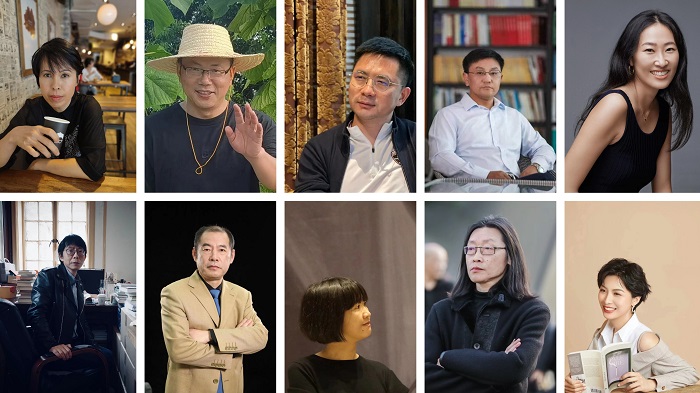 上：黎紫書、舒飛廉、沈念、尹文武、孟小書   下：張定浩、劉文飛、吳雅凌、朱朱、周婉京