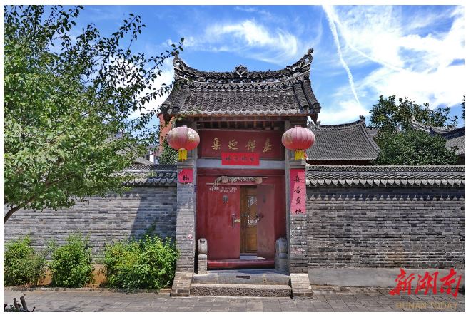 棣花古鎮(zhèn)的賈平凹老宅。