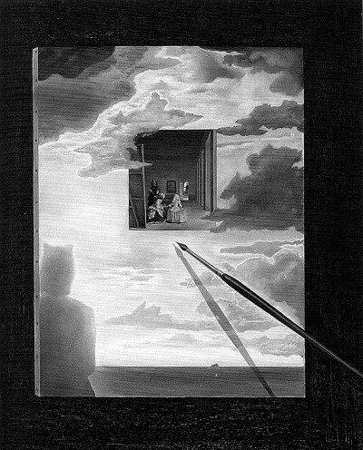 達(dá)利創(chuàng)作的《宮娥》變體畫