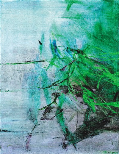 18.03.2008(油畫(huà)) 趙無(wú)極作 攝影:Dennis Bouchard