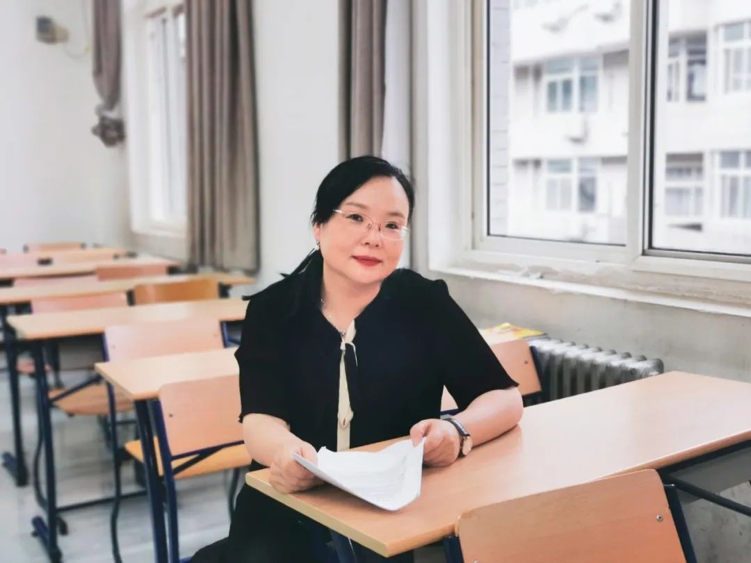 2021年，張莉在北師大教室