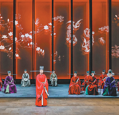 《蘇堤春曉》劇照。 　　中國國家話劇院供圖