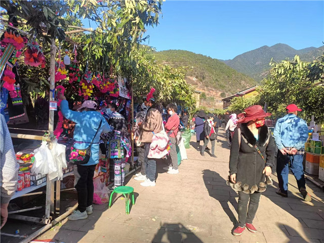 老家直苴的山街，以前李躍慧經(jīng)常會(huì)去那里擺攤