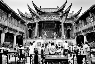 南京溧水古戲臺。資料圖片