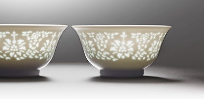 米花瓷碗（宋）。 　　圖為法國吉美國立亞洲藝術(shù)博物館提供