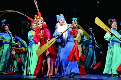 《運(yùn)河謠》作為國家大劇院的首部原創(chuàng)民族歌劇，集中體現(xiàn)出文學(xué)性與音樂性的有機(jī)融合。資料圖片