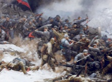 高洪波：麥新與《大刀進(jìn)行曲》　　麥新，是我童年記憶中印象特別深刻的名字。他是犧牲在我的故鄉(xiāng)科爾沁草原的著名烈士……[詳細(xì)]