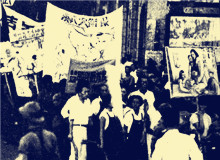 救亡歌詠隊與知識青年的革命之路　　演劇隊抵達(dá)武漢后，冼星海親自參與組建了大量歌詠隊，吸引了一大批心懷理想的知識青年。[詳細(xì)]