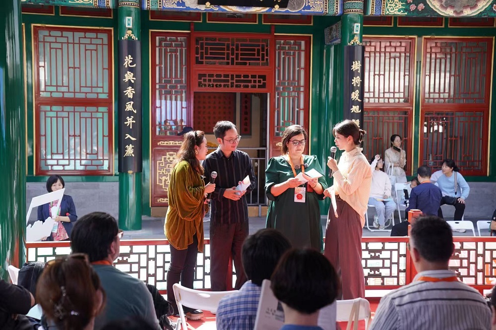 詩歌朗誦現(xiàn)場